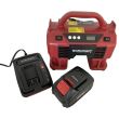 Compresor auto 4 in 1, cu acumulator Worcraft CAC-S20Li, 20V, 11 Bar, LED, lanterna si aspirator