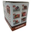 Compresor auto 4 in 1, cu acumulator Worcraft CAC-S20Li, 20V, 11 Bar, LED, lanterna si aspirator