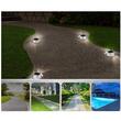 Set 8 lampi solare pentru alei, Aluminiu turnat, IP68, Greutate suportata 45 Tone, 600 lm