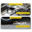 Set 8 lampi solare pentru alei, Aluminiu turnat, IP68, Greutate suportata 45 Tone, 600 lm