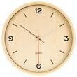 Ceas de perete, mecanism quartz, diametru 30 cm, Maro, 1 x AA