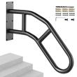 Balustrada otel, Prindere perete, pentru 1-3 trepte, lungime 813 mm, max 200 kg