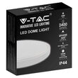 Plafoniera led, Lumina rece 4000K, 24W, 2400 lm, IP44, diametru 295 mm