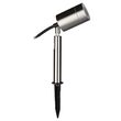 Aplica inox cu tarus, fara bec, GU10, 60 x 420 mm, IP65, Argintiu