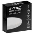 Plafoniera led, Lumina neutra 4000K, 18W, 1800 lm, IP44, diametru 225 mm