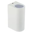 Aplica led cu soclu 2xGU10, Fara bec, Rotunda, max 35W, Aluminiu, 150 x 68 x 92 mm, IP44