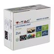 Ghirlanda luminoasa cu 20 becuri led, E27, Alb Rece, 10W, 600 lm, IP44, lungime 10 m
