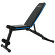 Banca reglabila pentru abdomen, 136 x 43 x 113 cm, max 120 kg, Reglare spatar 7 nivele