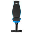 Banca reglabila pentru abdomen, 108 x 43 x 116 cm, max 170 kg, Reglare spatar 6 nivele