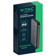 Powerbank Fast Charge, 10000mAh, 2x USB, USB-C, Negru