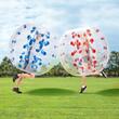 Set 2 mingi Sumo Zorb, pentru adulti cu inaltimea de 1.5-2 m, manere si curele umar, diametru 1.2 m