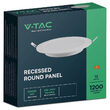 Panou led rotund 12W, incorporabil, 4000K, 1200 lm, diametru 170 mm
