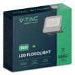 Proiector led 30W, 5550 lm, 6500K, IP65, aluminiu, 164.5 x 34 x 153 mm