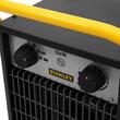 Aeroterma ceramica industriala,  Stanley, Trifazata 400 V, 2 trepte de incalzire 2500 W / 5000 W, carcasa metal, 35 x 37.5 x 45.5 cm, IPX4, Termostat