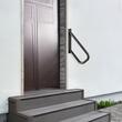 Balustrada otel, Prindere perete, pentru 1-2 trepte, lungime 480 mm, max 240 kg