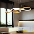 Pendul led 18W, Lumina calda 3000K, dimensiune 700 x 250 mm, Auriu
