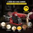 Slefuitor cu banda si disc, 375 W, 1420 rpm, unghi 0 - 90 grade