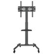 Suport TV mobil, capacitate 35 kg, Standard Vesa max 400x400, Inaltime reglabila, 32-55 inch