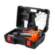 Kit cric electric cu acumulator, Inaltime ridicare 160-450 mm, Telecomanda, Max 5 Tone, Triunghi reflectorizant, Lanterna