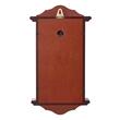Ceas retro cu pendul, de perete, Lemn pin, Mecanism Quartz, 460 x 240 x 92 mm, Maro