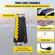Limitator de viteza cu protectie cabluri, max 10 tone/axa, 103 x 30 x 5.5 cm, 3 canale