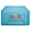 Cabina de vopsit gonflabila, dimensiune 8.5 x 4.6 x 3 m, 2 x suflanta 370/1100 W, Impermeabila, PVC, sistem filtrare