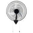 Ventilator oscilant de perete, diametru 500 mm, Metal, 65 W, 3 viteze, unghi de rotatie reglabil