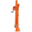 Macara cu troliu manual pentru camionete, Brat telescopic rotativ la 360°, max 510 kg, Pliabil