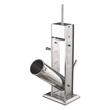 Masina manuala de umplut carnati, Inox, Verticala, 7 l capacitate, 4 x tuburi, 2 x viteze