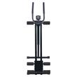 Aparat fitness pentru abdomen, Pliabil, 4 grade de dificultate, max 200 kg, Otel Carbon, Afisaj digital parametri