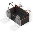 Husa protectie bancheta pentru transport caini/pisici, max 180 kg, sezut 1290 x 700 mm, 1 x buzunare, XL, 7 straturi, Impermeabila