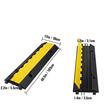 Limitator de viteza cu protectie cabluri, max 10 tone/axa, 103 x 30 x 5.5 cm, 3 canale