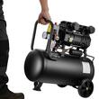 Compresor de aer fara ulei, Portabil, 1.5 kW, 126 l/min, 6.2 Bar, presiune max 8 Bar, Rezervor 30 l