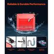 Sarpe pentru desfundat tevi, Electric, Profesional, 11 x capete taiere, 850 W, 2 x cabluri arc 14.5 m x 16 mm/14 m x 22 mm, pentru țevi cu diametrul de 50-110 mm