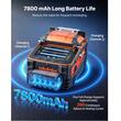 Aparat lipit fibra optica, 6 motoare, Bluetooth, Suport fibra 3 in 1, Ecran tactil 5 inch, sudura rapida 5 s, acumulator 7.8 Ah