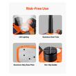 Kit cric electric cu acumulator, Inaltime ridicare 160-450 mm, Telecomanda, Max 5 Tone, Triunghi reflectorizant, Lanterna