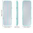 Saltea gonflabila pentru antrenament,Fitness, Yoga,gimnastica, Pompa inclusa, 3000x1010x100 mm, Geanta transport