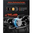 Compresor de aer fara ulei, Portabil, 1.5 kW, 126 l/min, 6.2 Bar, presiune max 8 Bar, Rezervor 30 l