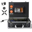 Camera inspectie endoscop, Profesional, Monitor color HD 7”, Lungime 30 m, IP68, 12 x Led, Timp de lucru baterie 6 h