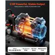 Compresor de aer fara ulei, Portabil, 1.5 kW, 126 l/min, 6.2 Bar, presiune max 8 Bar, Rezervor 30 l
