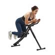 Aparat fitness pentru abdomen, Pliabil, 4 grade de dificultate, max 200 kg, Otel Carbon, Afisaj digital parametri
