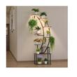 Suport pentru plante cu lampa de crestere 9 x Niveluri, Inaltime 160 cm, 3 x led, temporizator