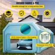 Cabina de vopsit gonflabila, dimensiune 8.5 x 4.6 x 3 m, 2 x suflanta 370/1100 W, Impermeabila, PVC, sistem filtrare