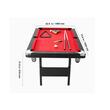 Masa de billiard American cu picioare pliabile, MDF si Otel, 1920x1090x810 mm, bile, triunghi, 1 x tacuri  incluse