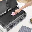 Grill Panini, Profesional, suprafata de gatit neteda 485 x 230 mm, Otel inoxidabil, Temperatura de incalzire 50-300 °C