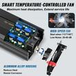 Invertor de putere cu unda sinusoidala pura 5000 W, 12VDC-230VAC, port USB, telecomanda, afisaj LCD