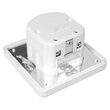 Senzor PIR cu sunet, max 9 m, Prag minim iluminare reglabil 3 - 2000 lux, 160 grade