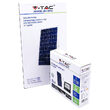 Proiector led cu incarcare solara 40W, 4000K, 3100 lm, telecomanda, 353 x 90 x 304 mm