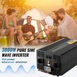 Invertor de putere cu unda sinusoidala pura 3000 W, 24VDC-230VAC, port USB, telecomanda, afisaj LCD
