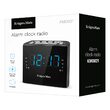 Radio FM cu ceas desteptator, LCD, 3 W, 10 posturi memorate